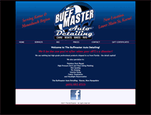 Tablet Screenshot of buffmasterautodetailing.com